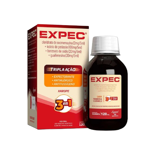 Xarope tripla ação Expec 120ml